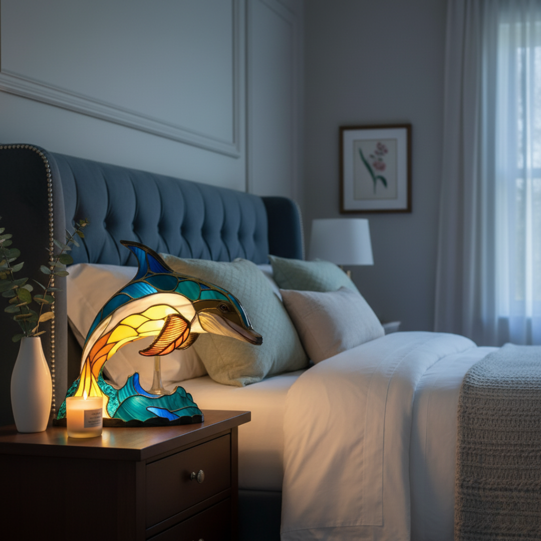 Flipper – Elegant Dolphin Magic Lamp