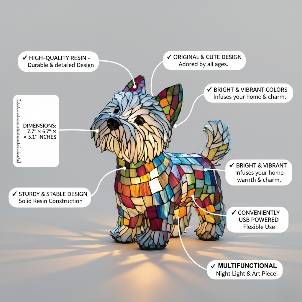 Milu - Elegant Dog Magic Lamp