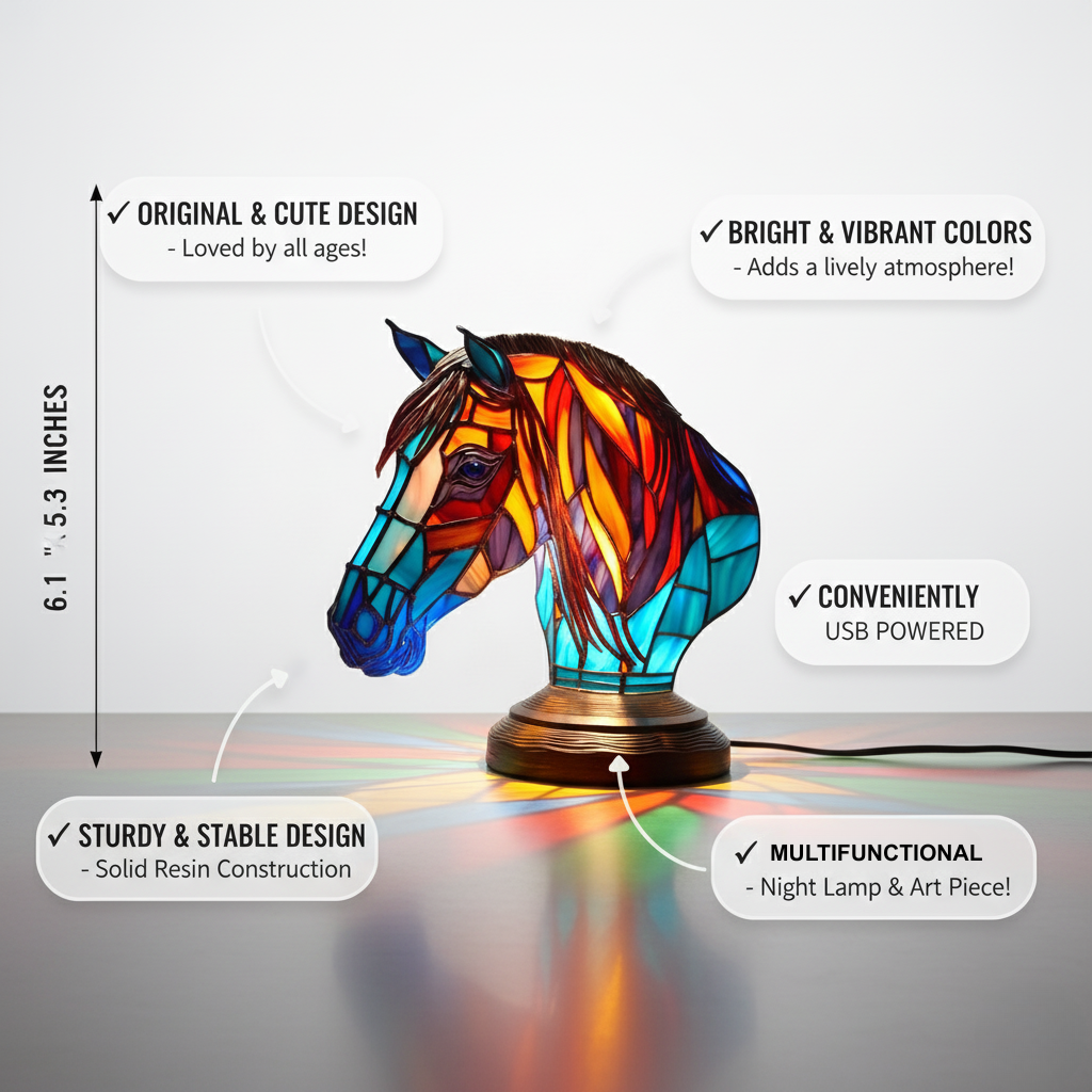 Thunder – Elegant Horse Magic Lamp