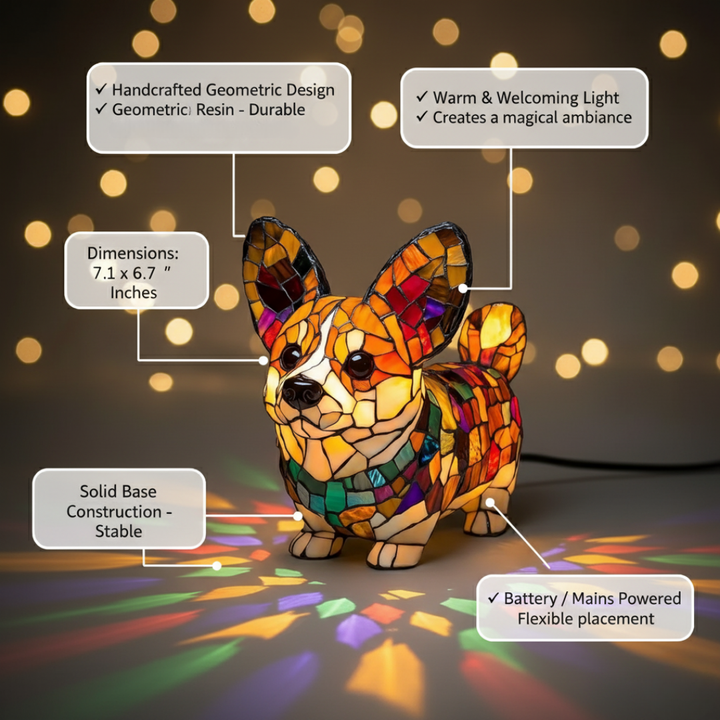 Maggie - Elegant Dog Magic Lamp