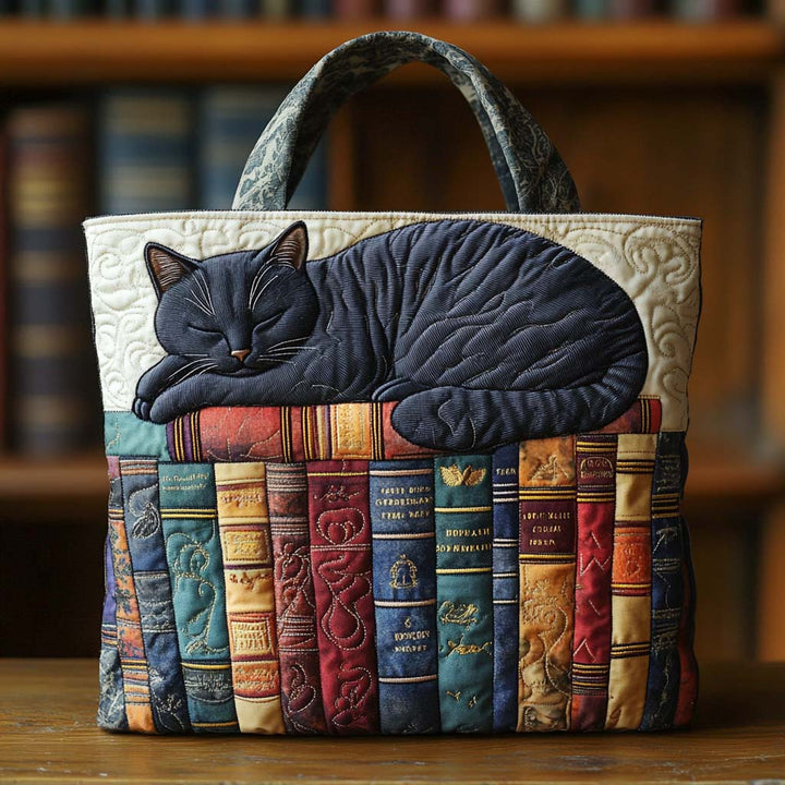 Book Nook Napper Tote Bag