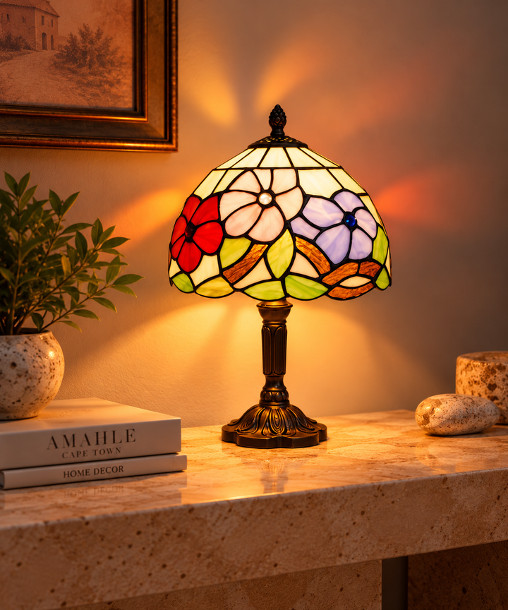 ROSAVIA | COLORFUL TIFFANY-STYLE LAMP