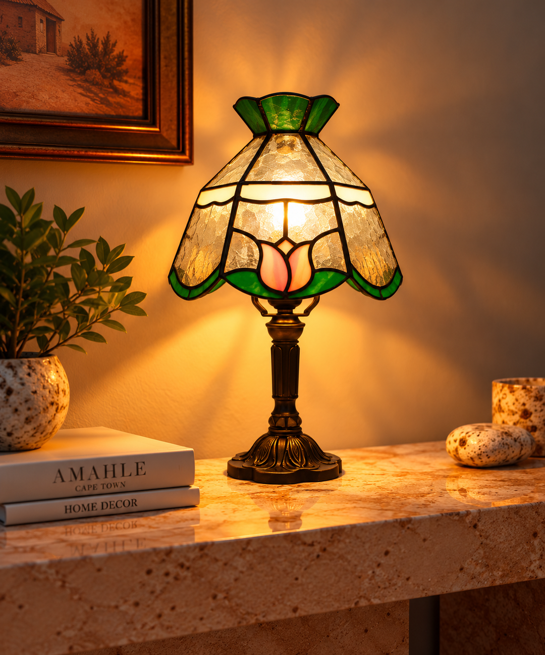 TULISSE | HANDMADE TIFFANY STAINED GLASS LAMP