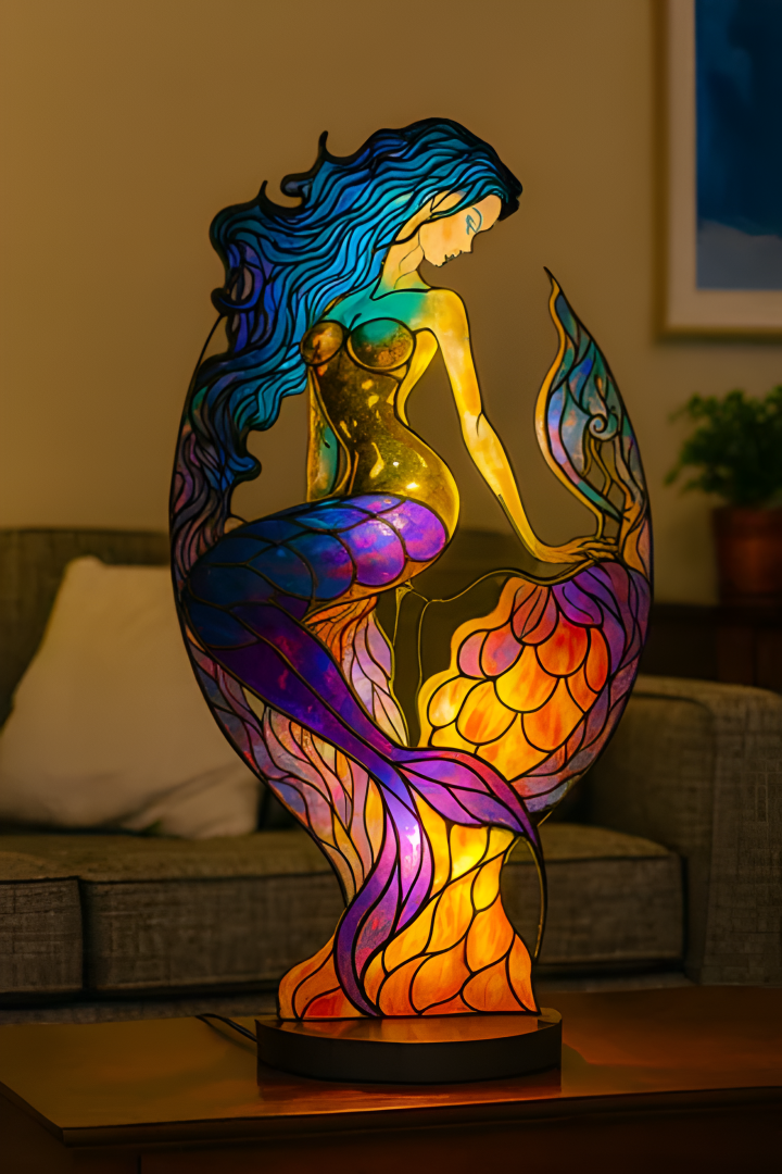 Ariel – Elegant Mermaid Magic Lamp