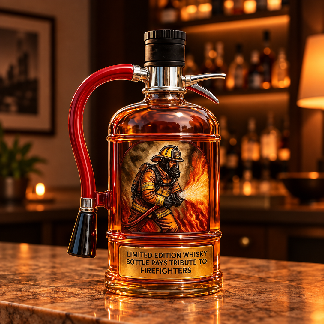 Fire Extinguisher Whisky Bottle