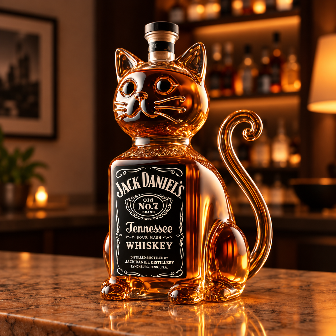 Cat Whisky Decanter