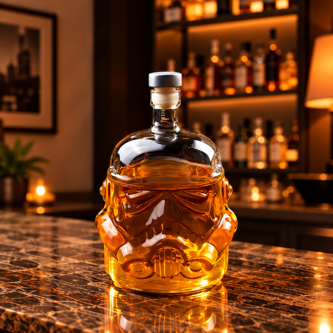 Whisky Bottle and Glasses Set