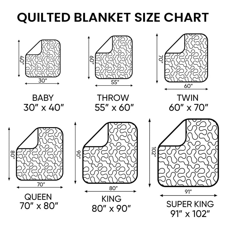 Autumn Antler Quilt Blanket