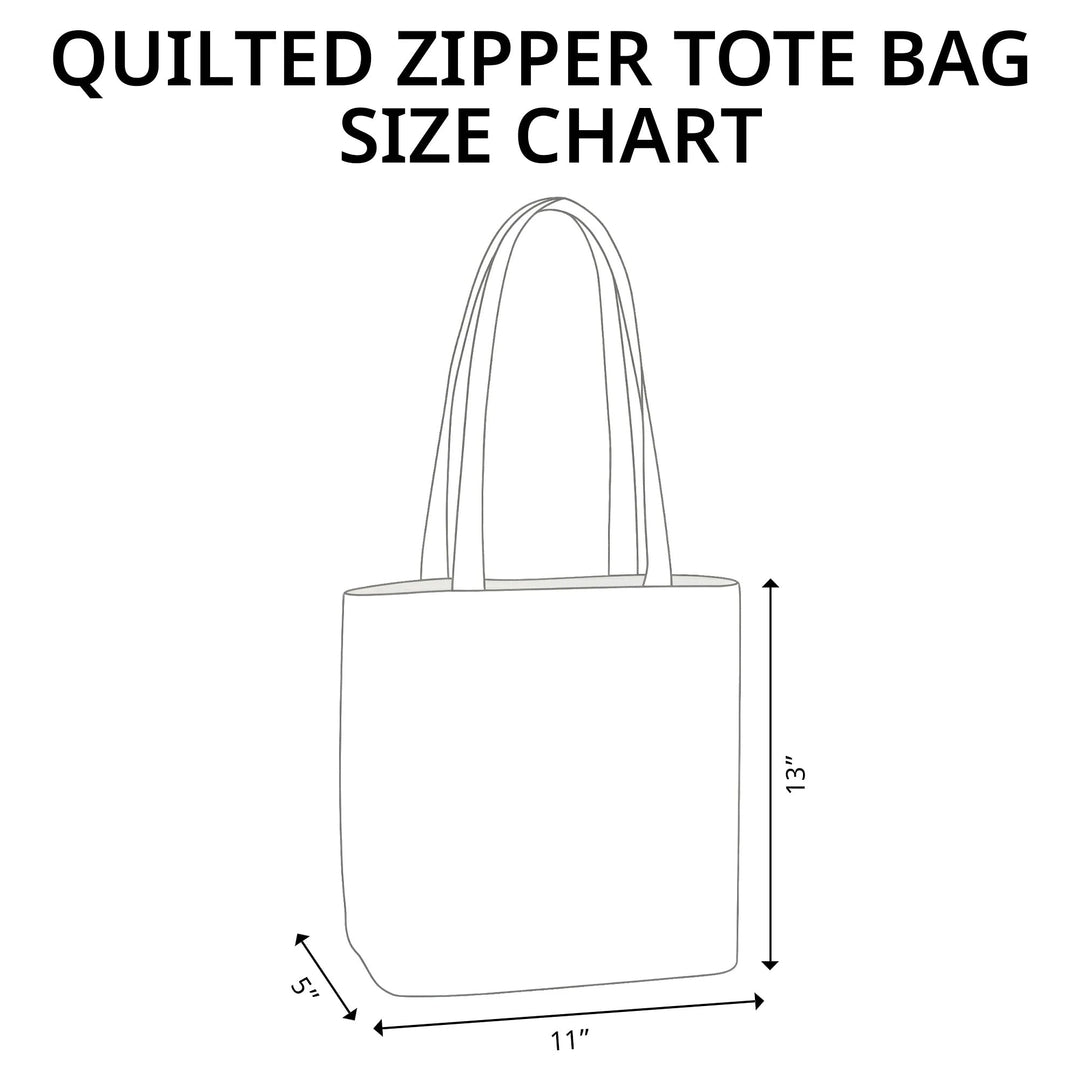 Cozy Paws Zipper Tote Bag