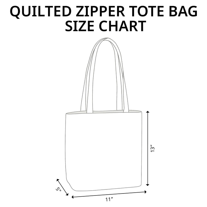 Cozy Paws Zipper Tote Bag